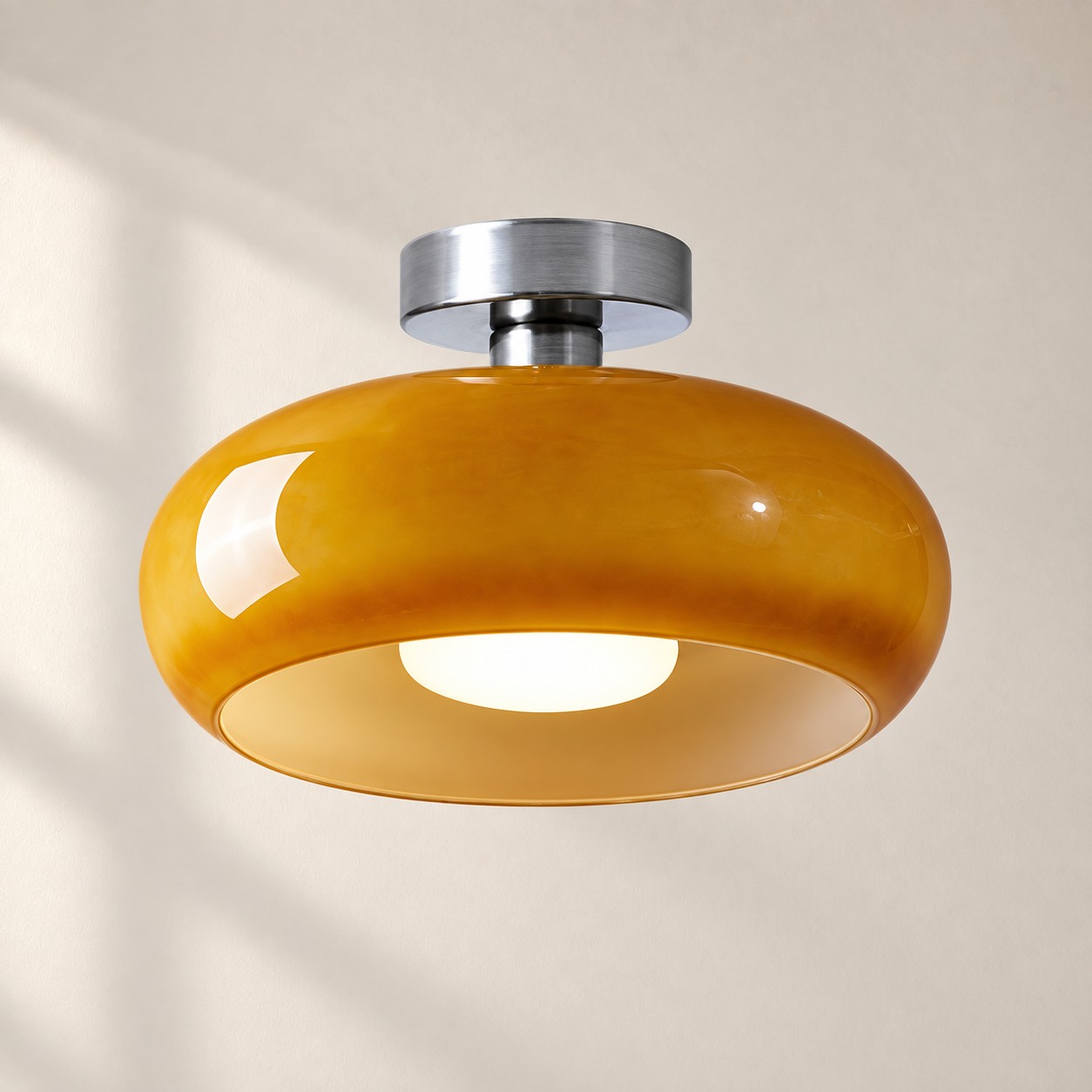 Bauvia Chrome + Orange finish, 28 cm / 11&Prime; &middot; Style B