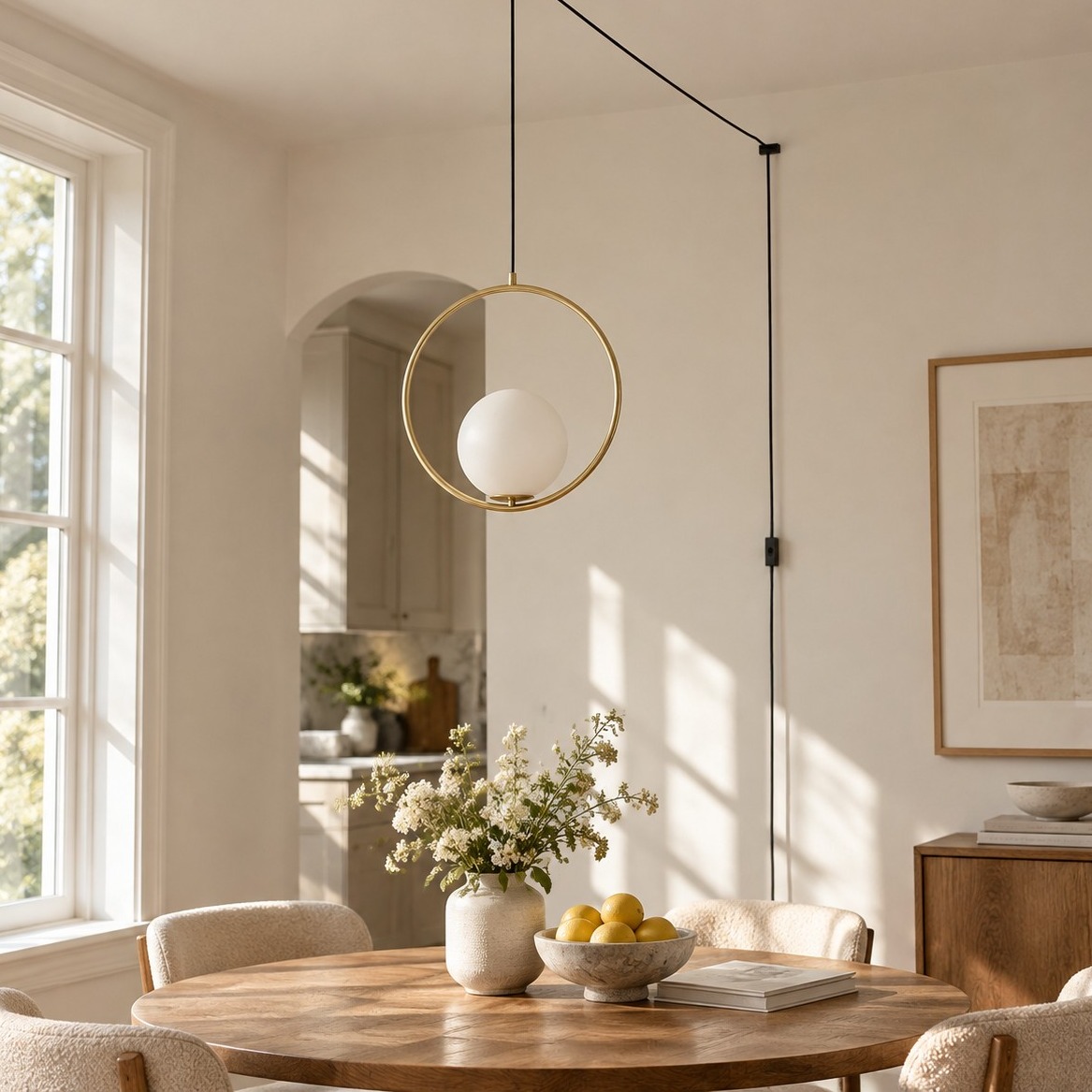 Au-dessus de la table
