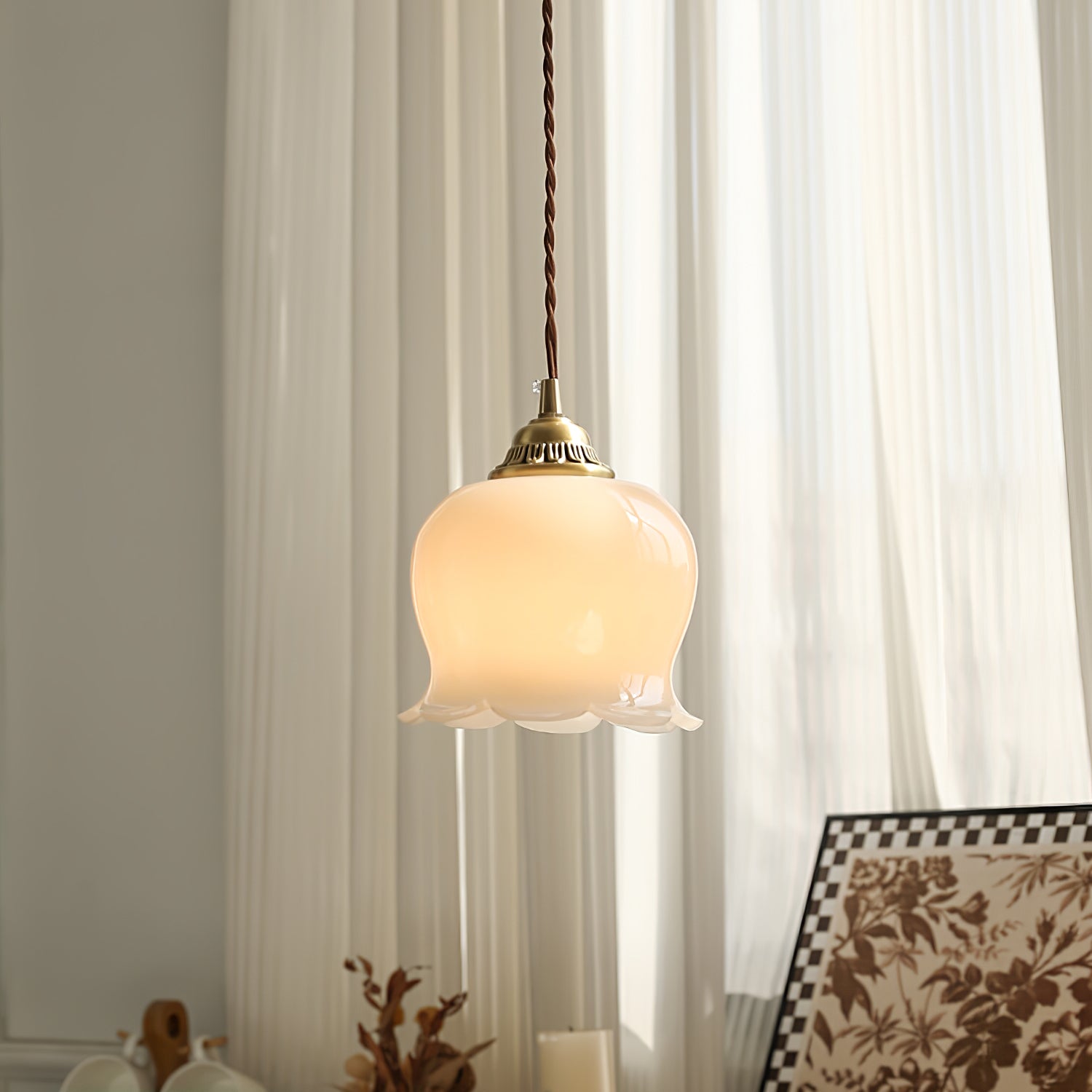 Product shown in a styled interior