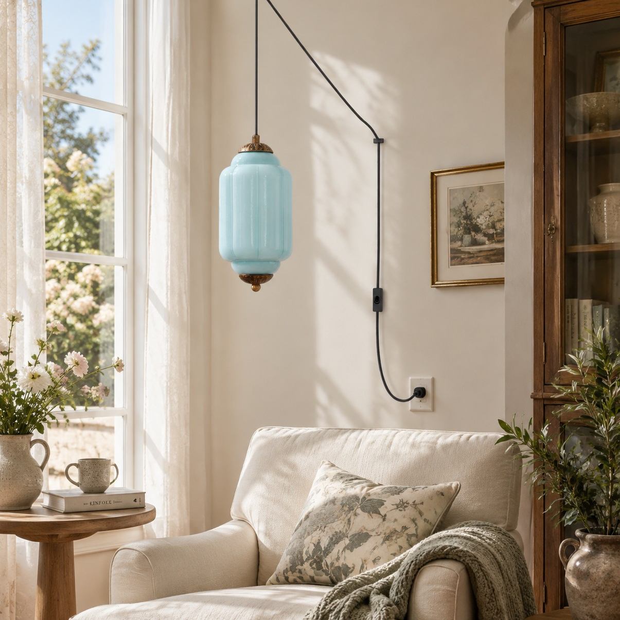 A restful reading corner
