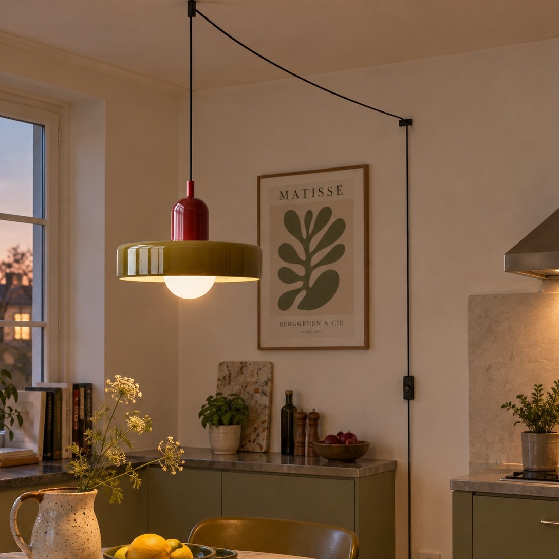 A more playful kitchen.