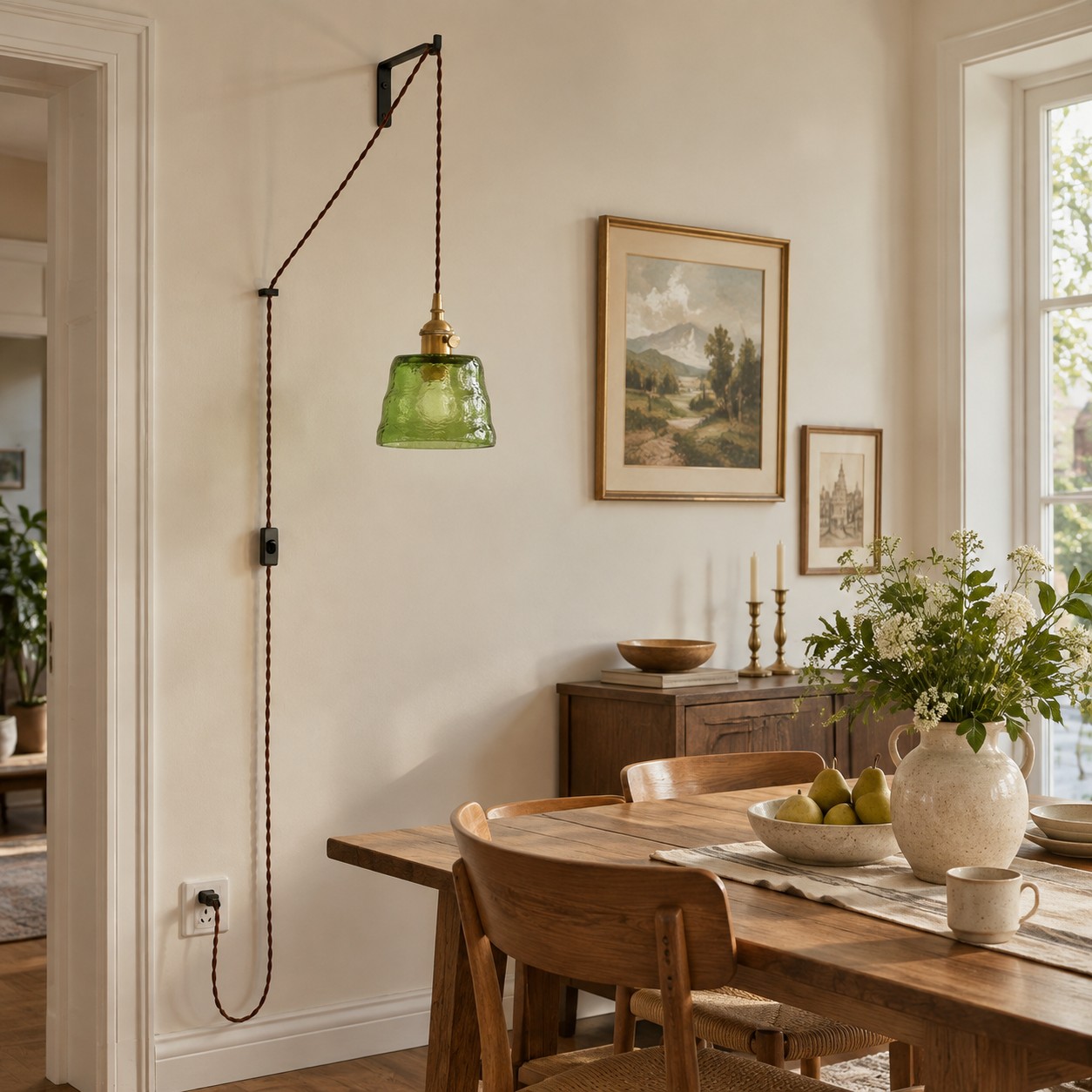 Cavitt pendant light switched off