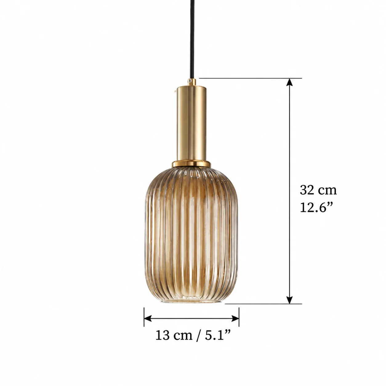 Model A Small pendant light dimensions