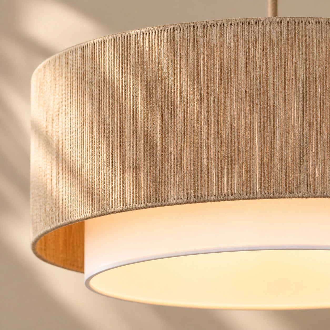 Fine Linen Drum Shade