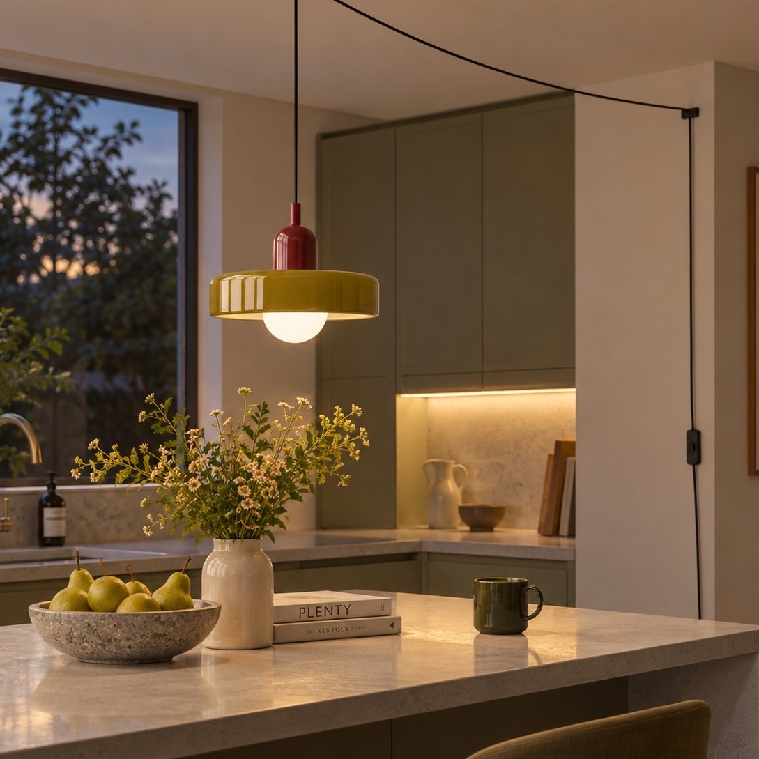 A more playful kitchen.