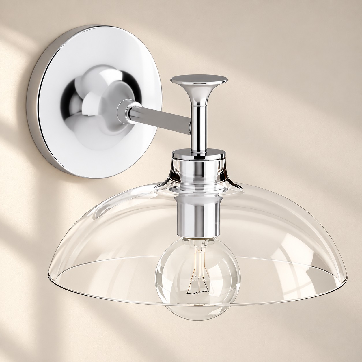 Polished Chrome, 1 light