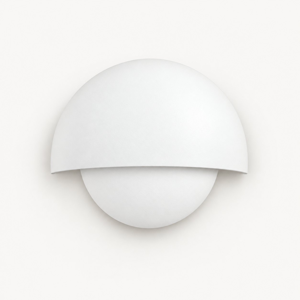 ORION White aluminium wall light